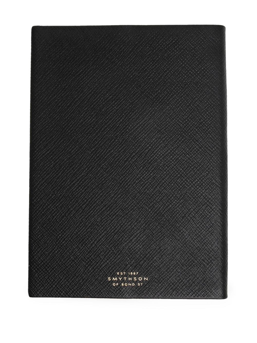 Smythson Leren 2023 agenda - Zwart