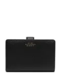 Smythson bi-fold leather purse - Black