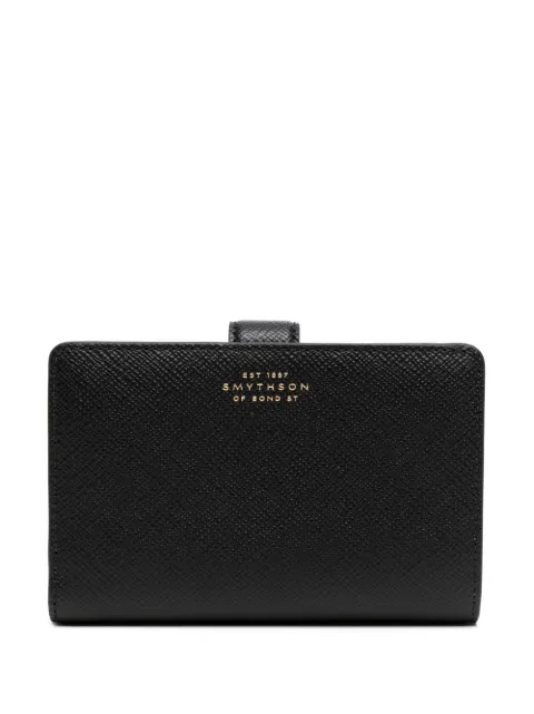 Smythson bi-fold leather purse