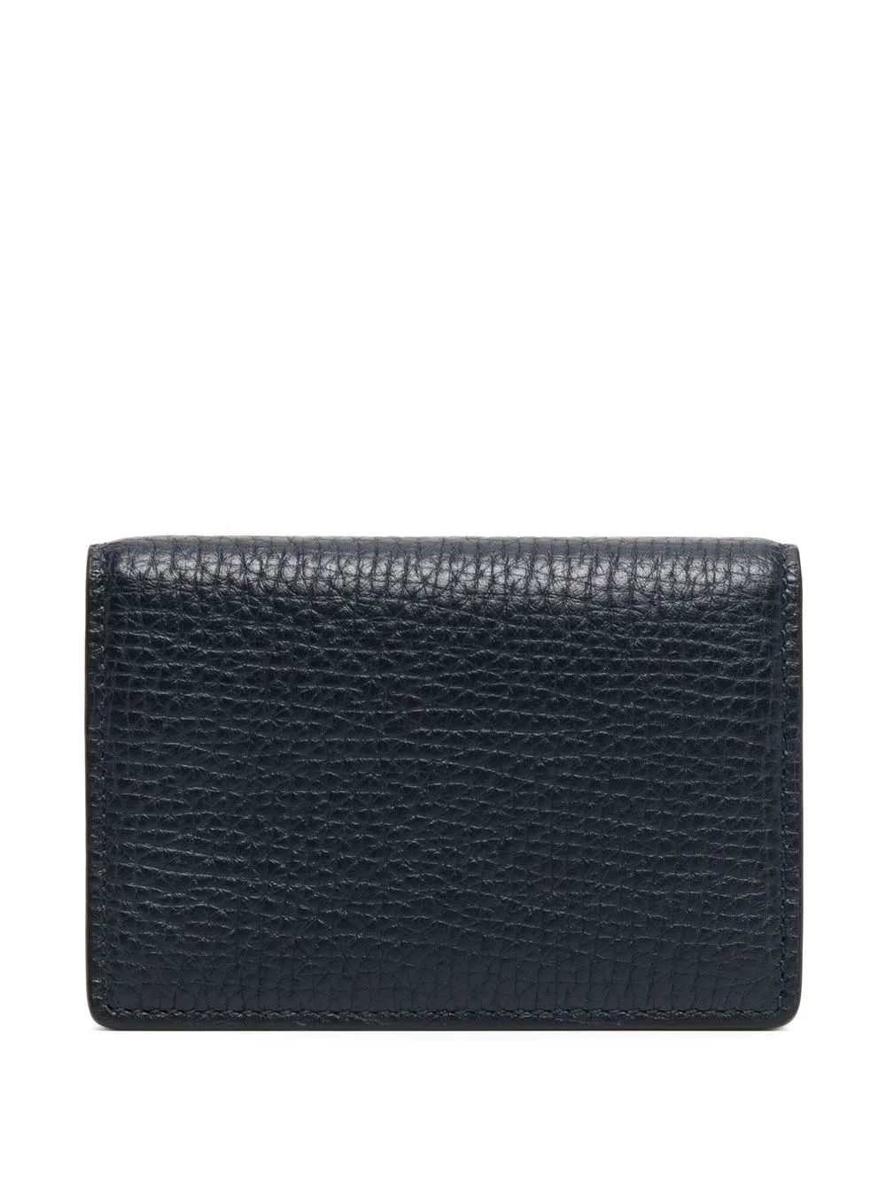 

Smythson cartera con efecto granulado - Negro