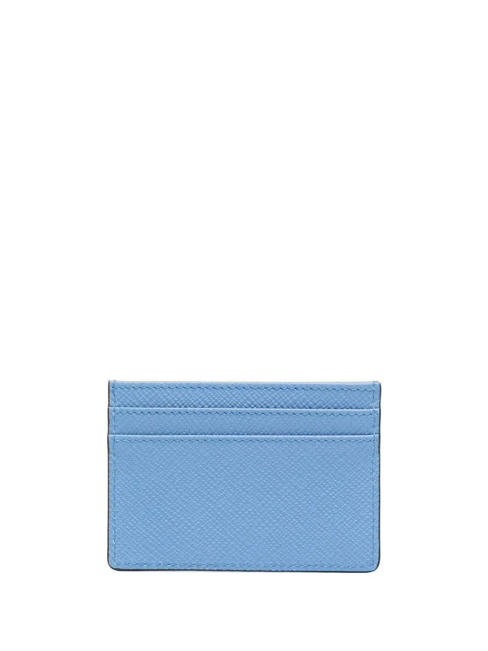 Smythson Leren pasjeshouder - Blauw