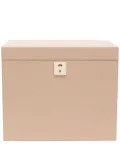 Smythson leather trinket box - Neutrals