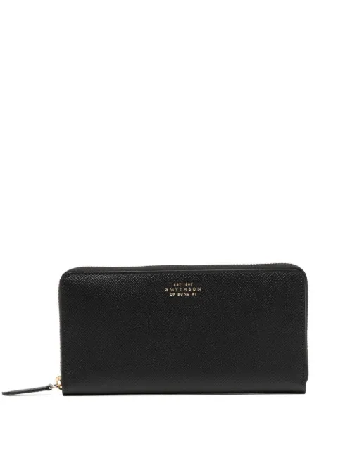 Smythson cartera con cierre