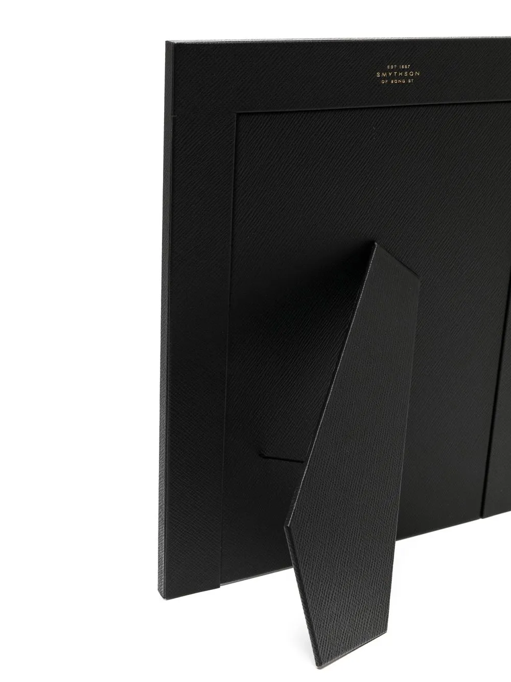  Smythson Leather Photo Frame - Black 