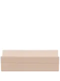 Smythson rectangular leather box - Neutrals