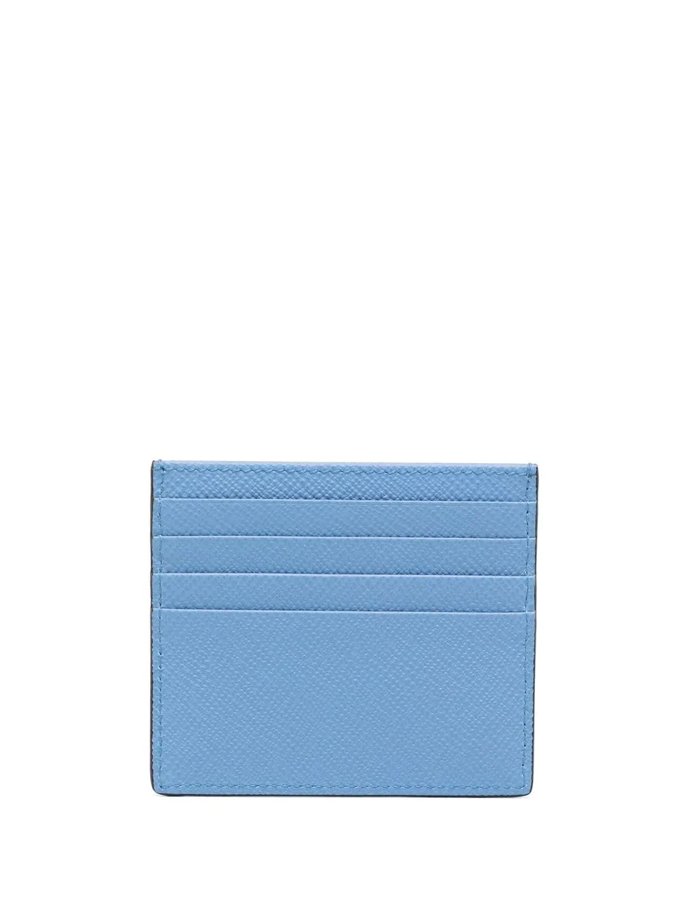 Smythson Pasjeshouder met logo-reliëf - Blauw