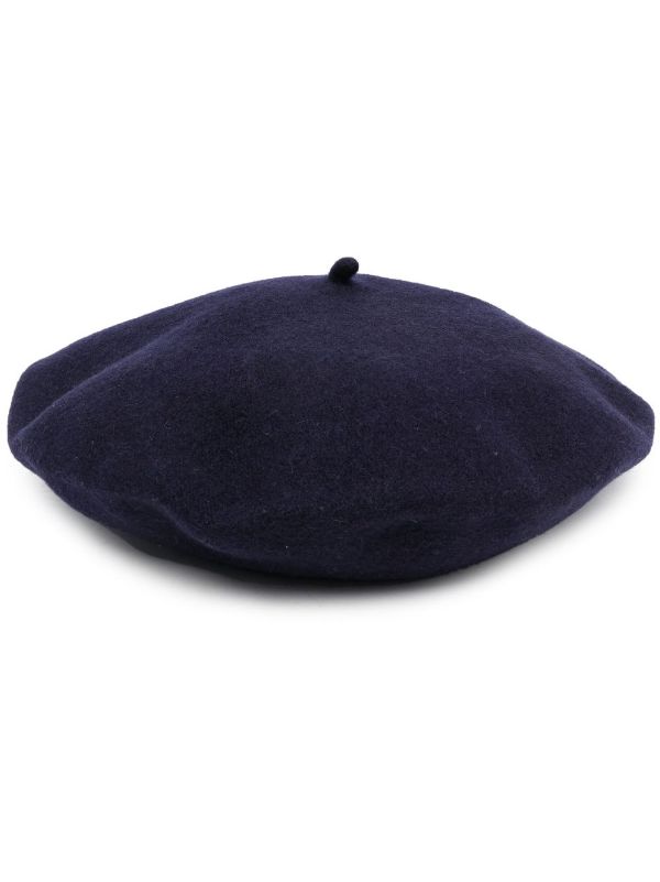 Maison Margiela four-stitch logo-detail Beret - Farfetch