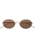 Chimi Oval tinted sunglasses - Gold