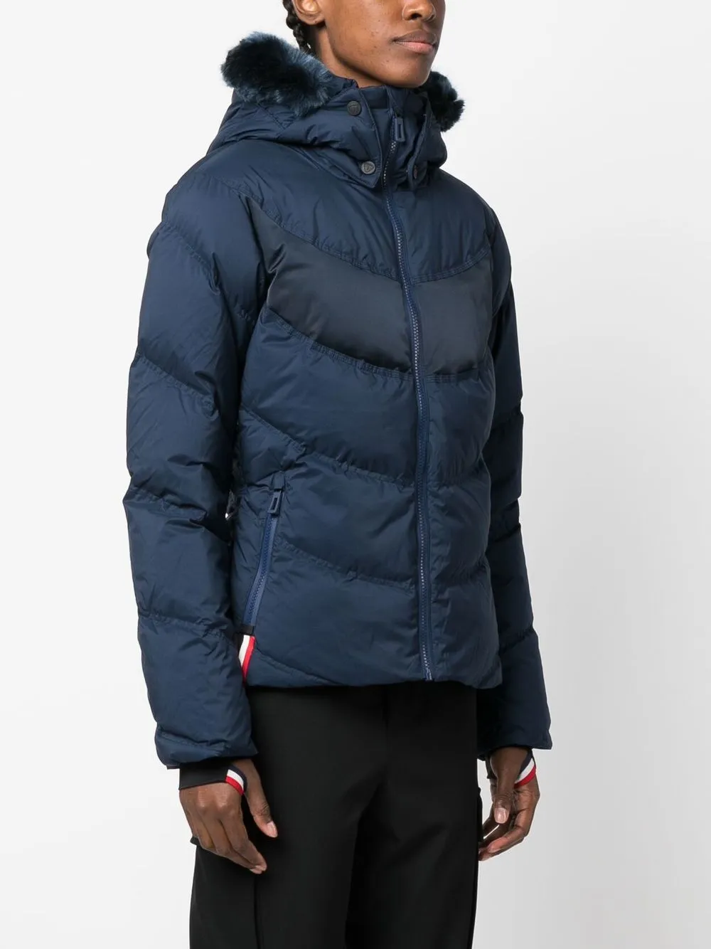 Rossignol Signature Down Ski Jacket In Blau
