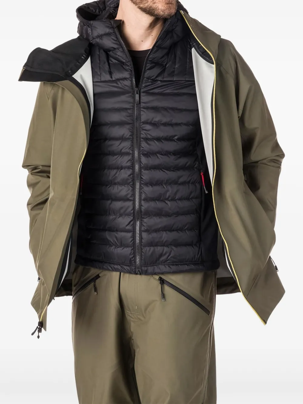  Rossignol Zip-up Ski Jacket - Green 