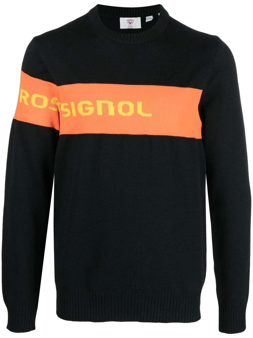 Rossignol sudadera tejida con logo estampado - Negro