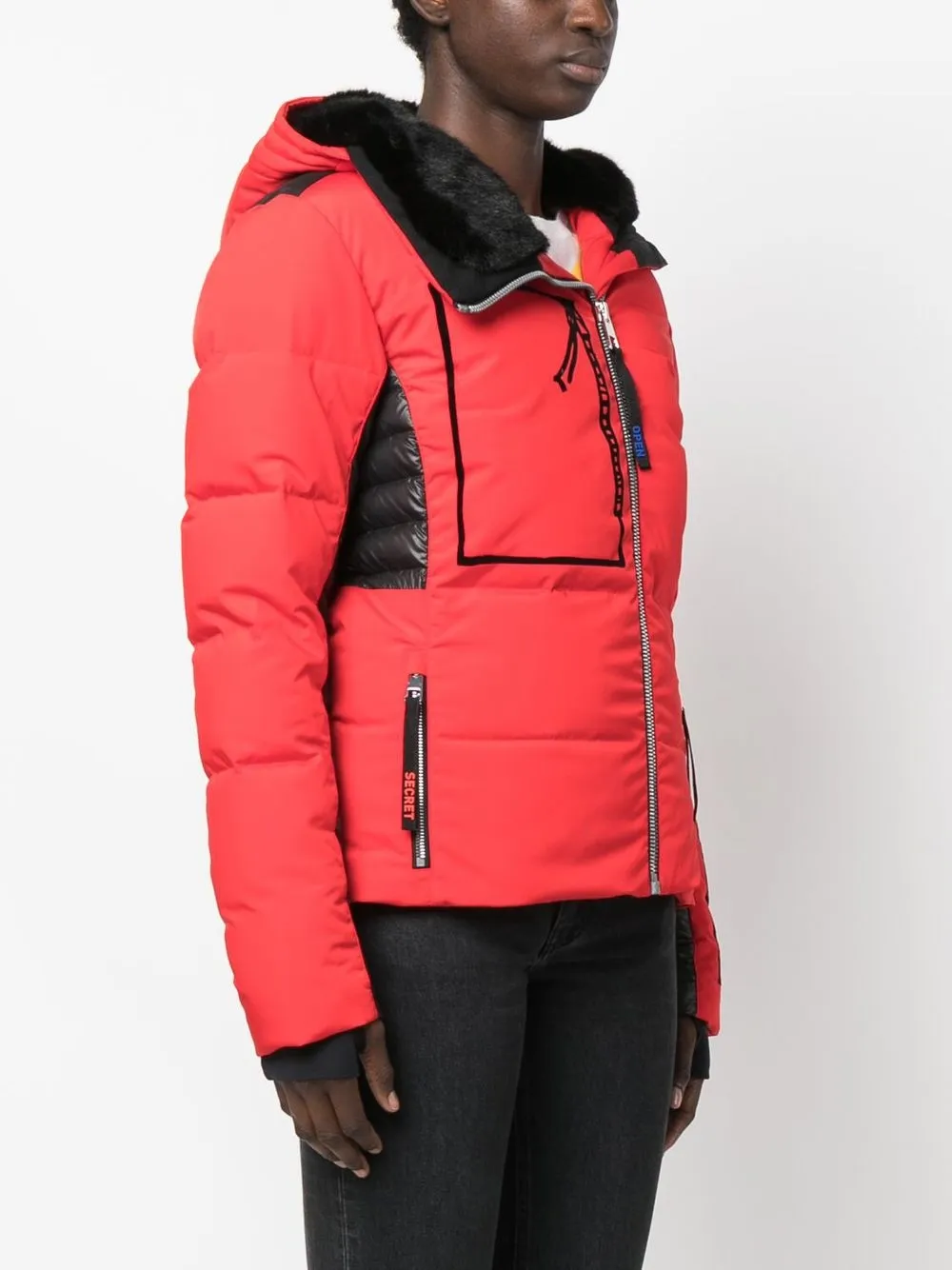 STELLAR COLOUR-BLOCK DOWN JACKET