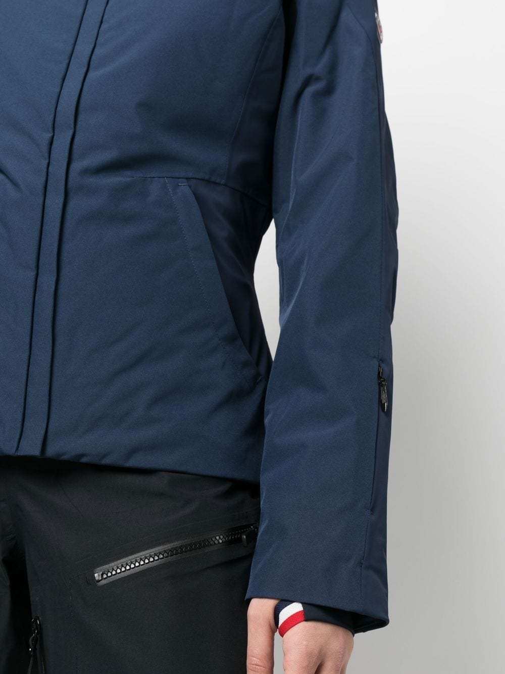 Shop Rossignol Aerial Two-tone Ski Jacket In 蓝色