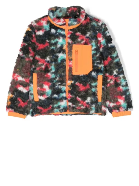 Rossignol Kids camouflage-print fleece jacket