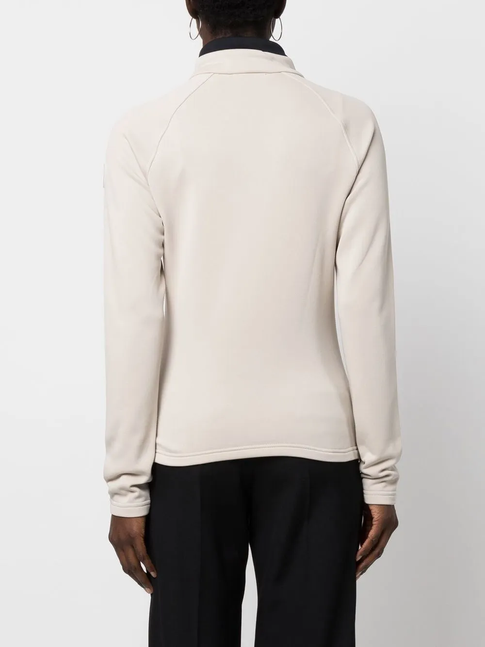 Shop Rossignol Zip-up Fleece Jacket In Neutrals