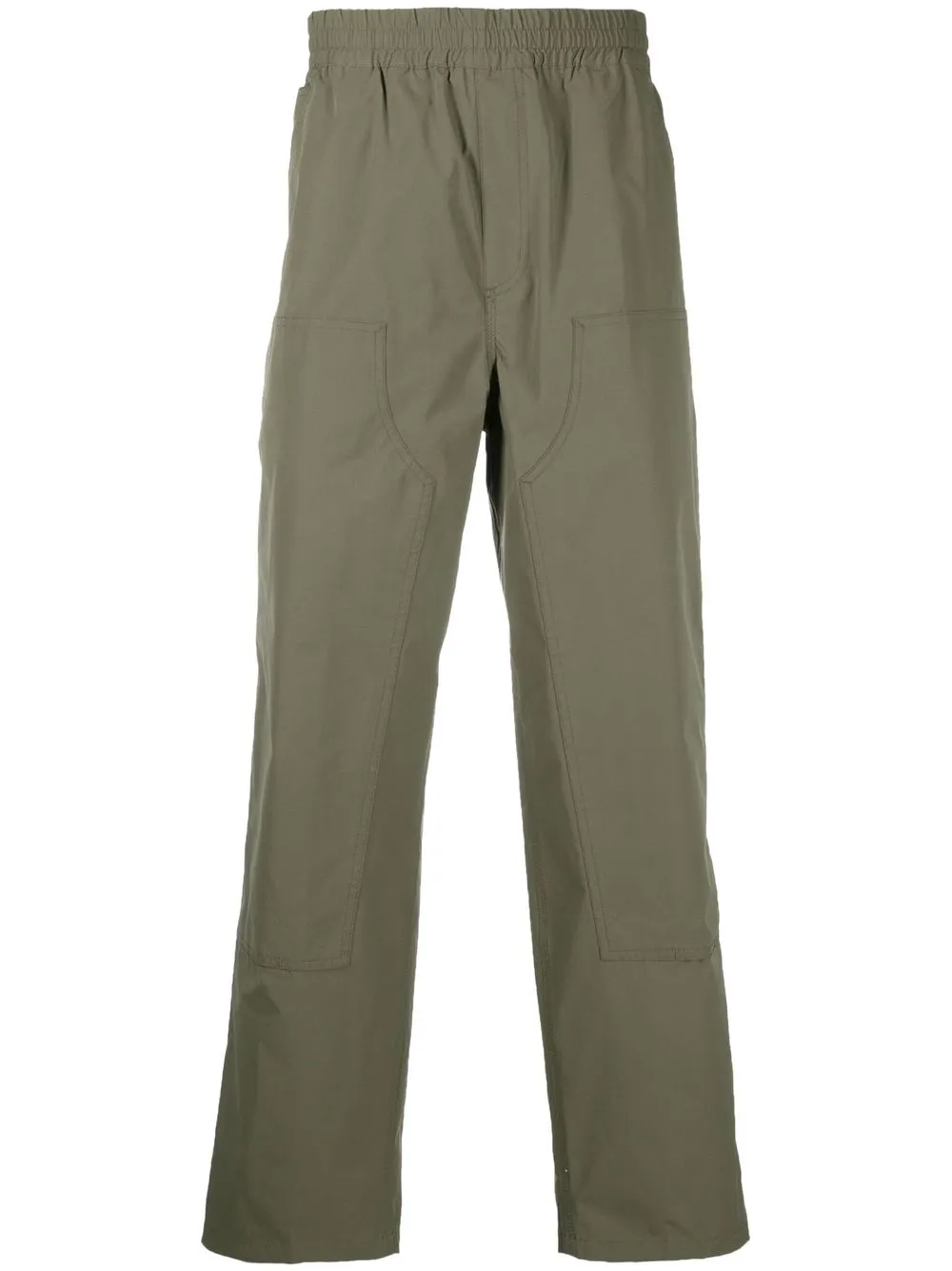 

Carhartt WIP pantalones rectos con parche del logo - Verde