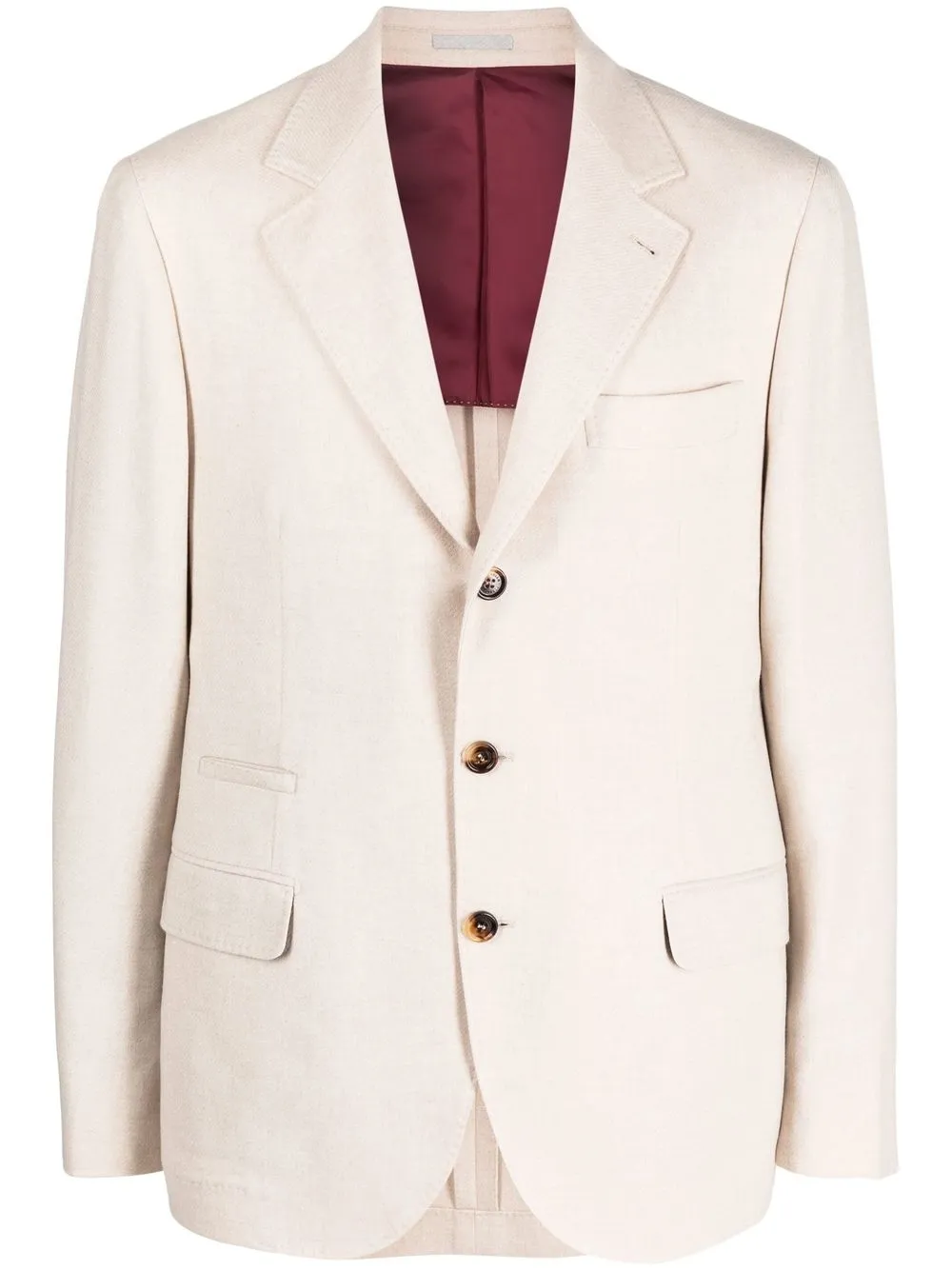 

Brunello Cucinelli single-breasted jacket - Neutrals