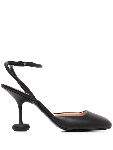 Stella McCartney zapatos de tacón Shroom con tira en el tobillo
