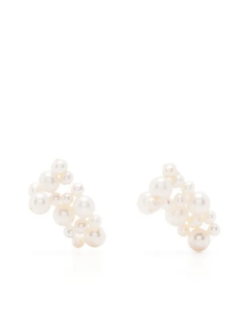 Completedworks pearl cluster-stud earrings