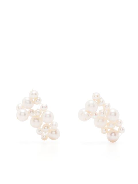Completedworks pearl cluster-stud earrings