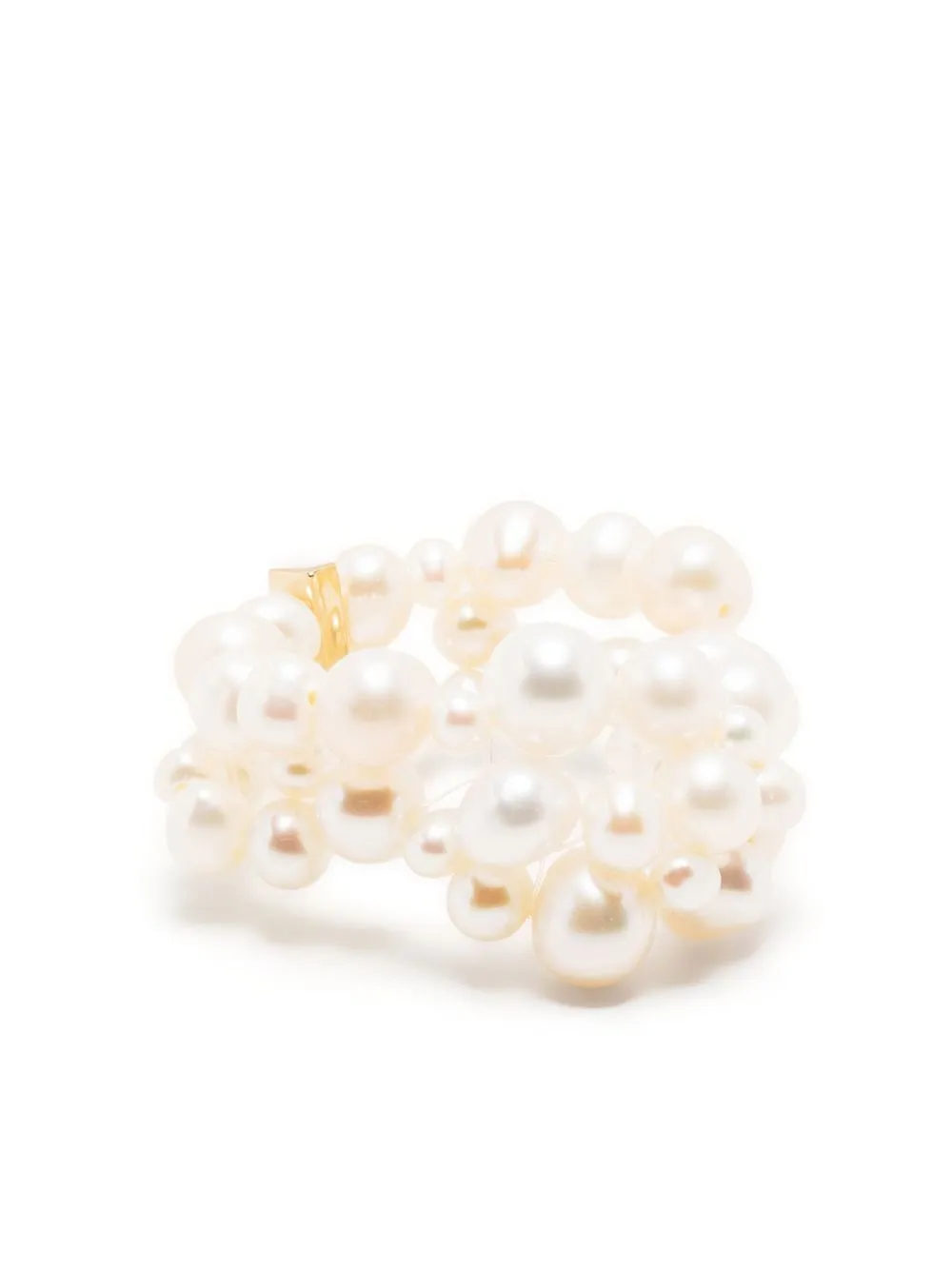 

Completedworks pearl-cluster ring - White