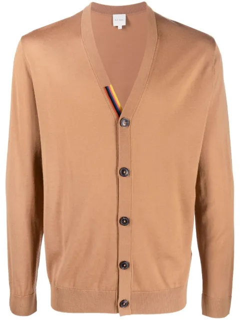 Paul Smith Merinocardigan mit V-Ausschnitt