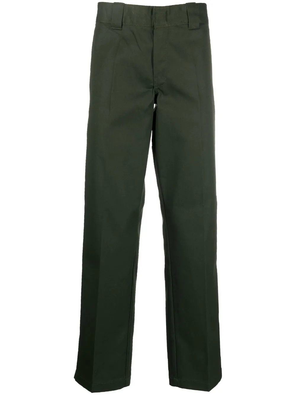 

DICKIES pantalones rectos con parche del logo - Verde