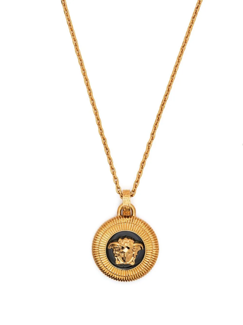 

Versace collar con placa Medusa Head - Dorado