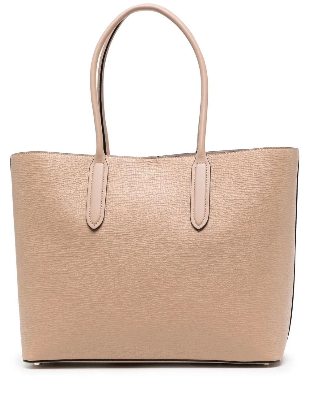 

Smythson grained-leather tote bag - Neutrals