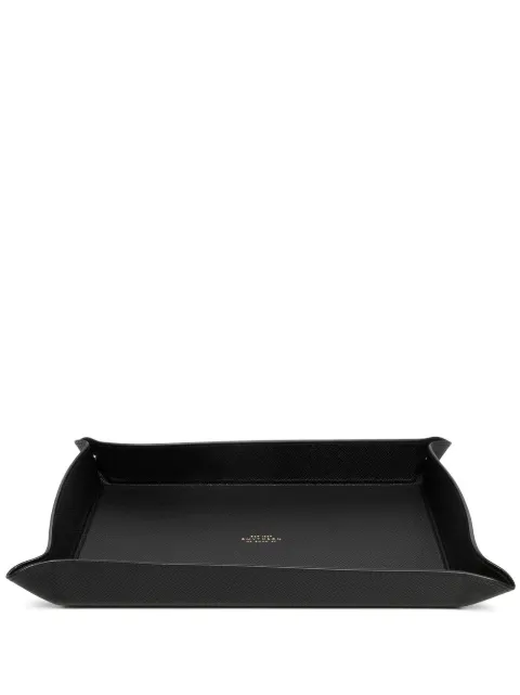 Smythson bandeja con sello del logo