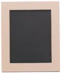 Smythson leather-trim photo frame - Neutrals