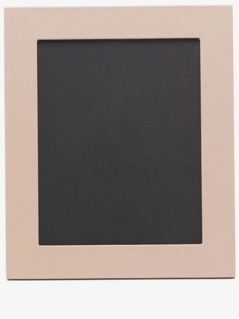 Smythson leather-trim photo frame