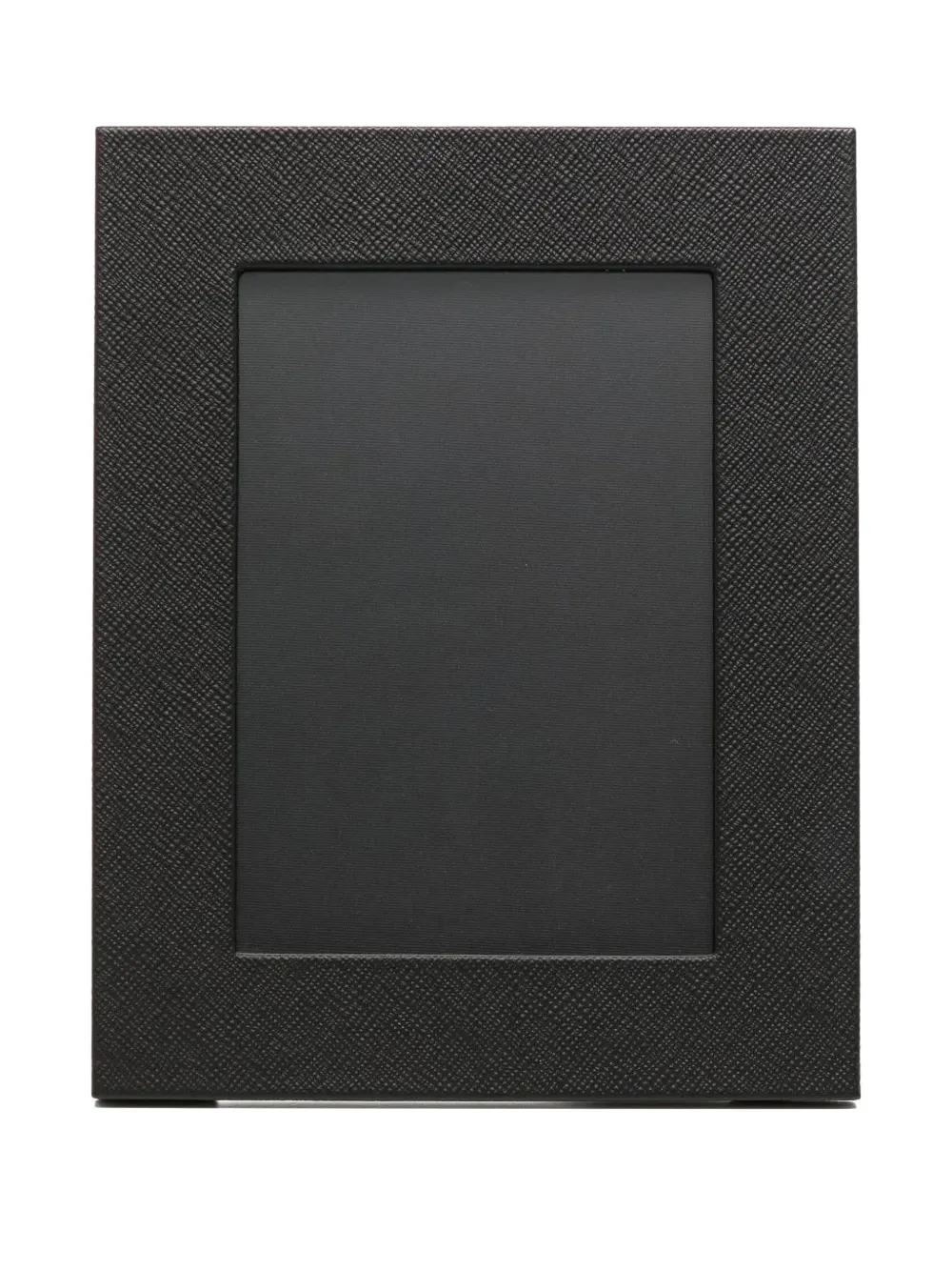 Smythson leather photo frame | Black | Image 1