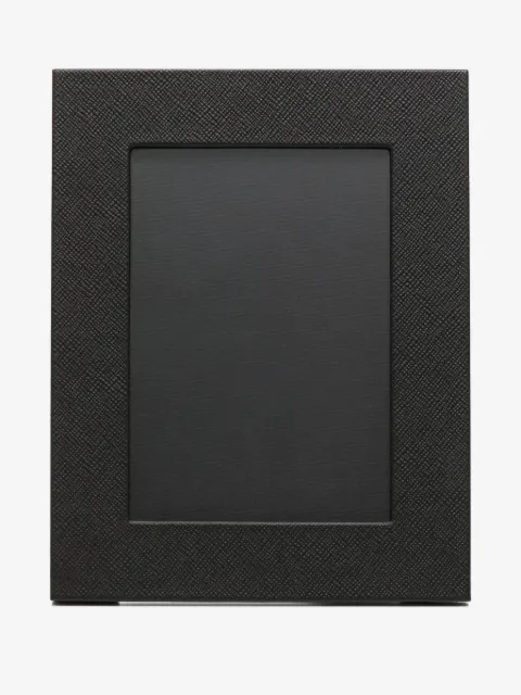 Smythson leather photo frame