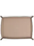 Smythson large rectangular trinket tray - Brown