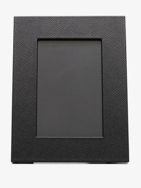 Smythson leather photo frame