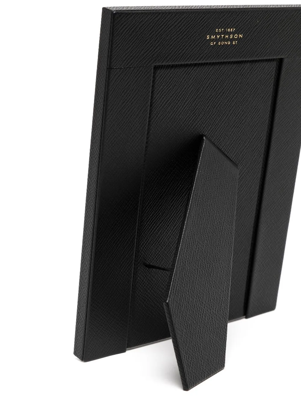 Smythson レザーフォトフレーム | ブラック | FARFETCH JP
