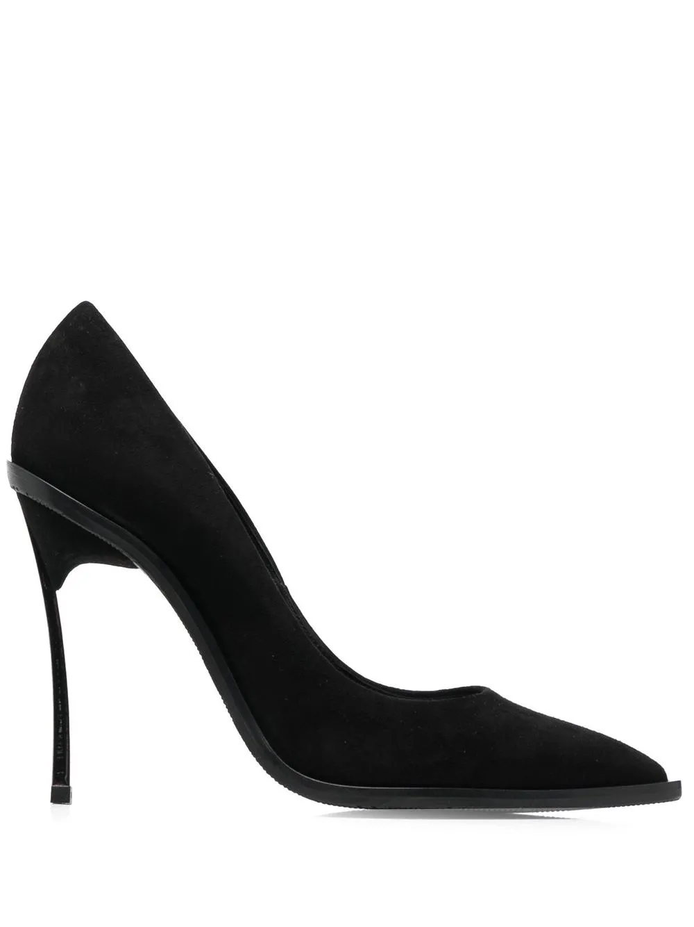 

Casadei zapatillas con tacón de 11cm y puntera en punta - Negro