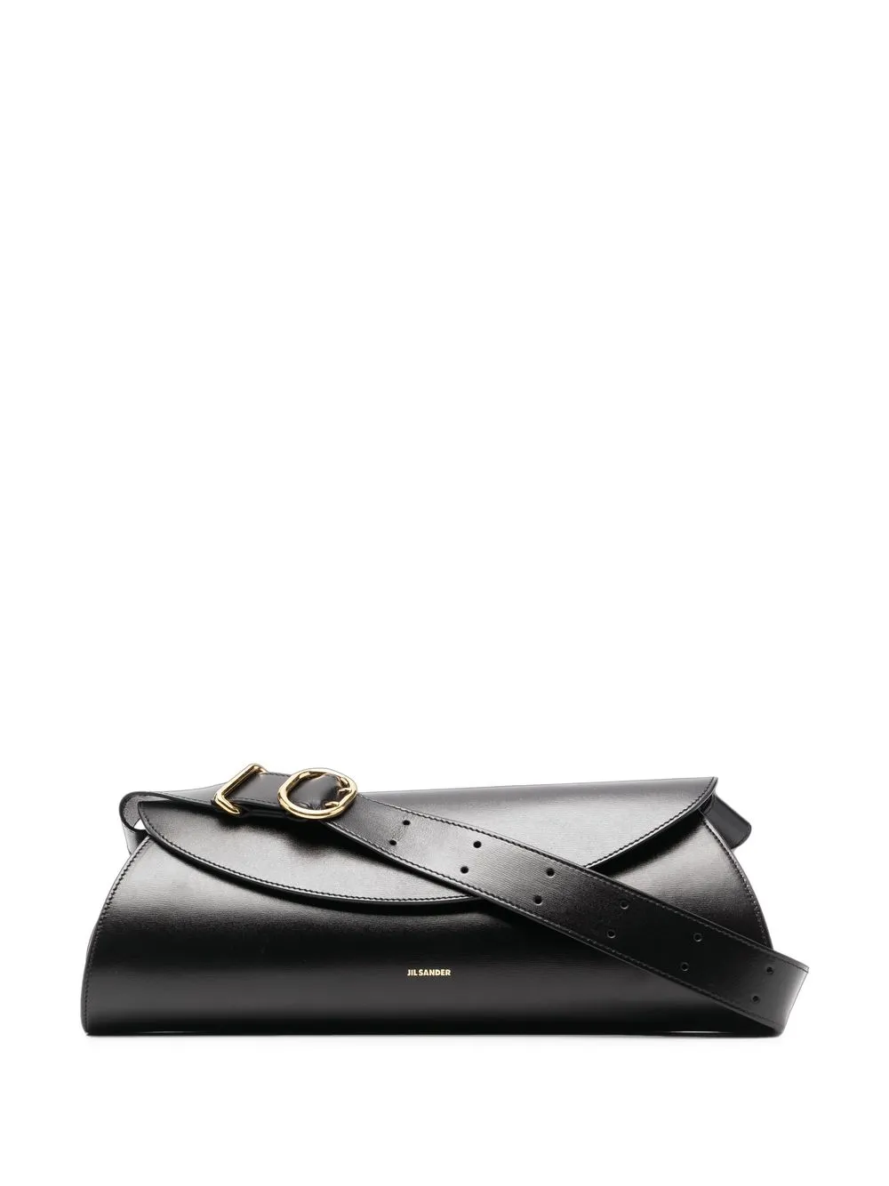 

Jil Sander tote Cannolo mediana - Negro