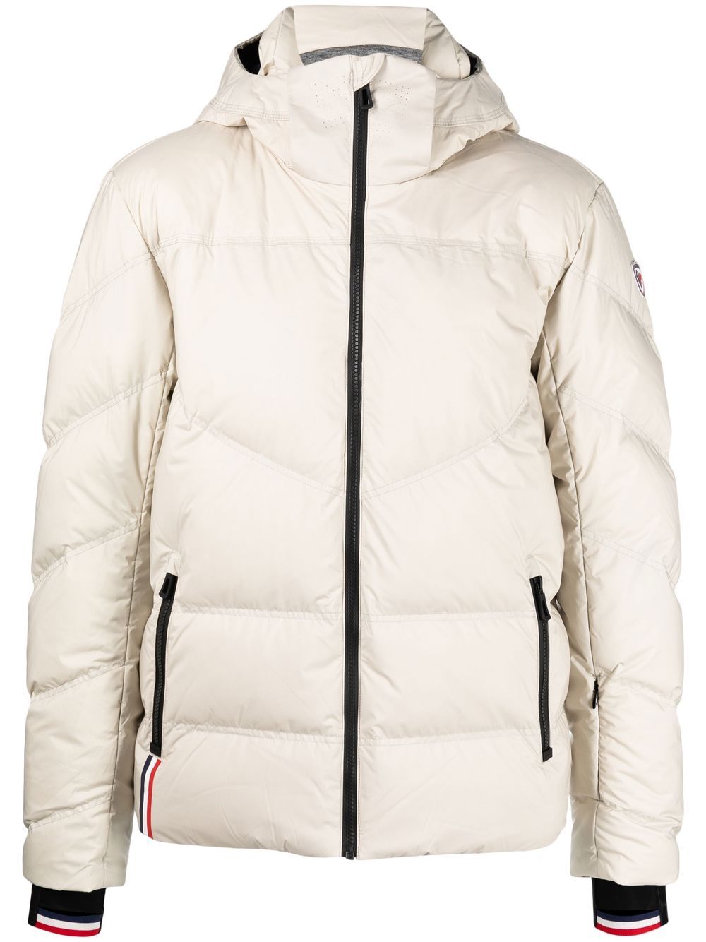Shop Rossignol Signature Merino Down Ski Jacket In Neutrals
