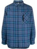 Rossignol plaid flannel shirt - Blue