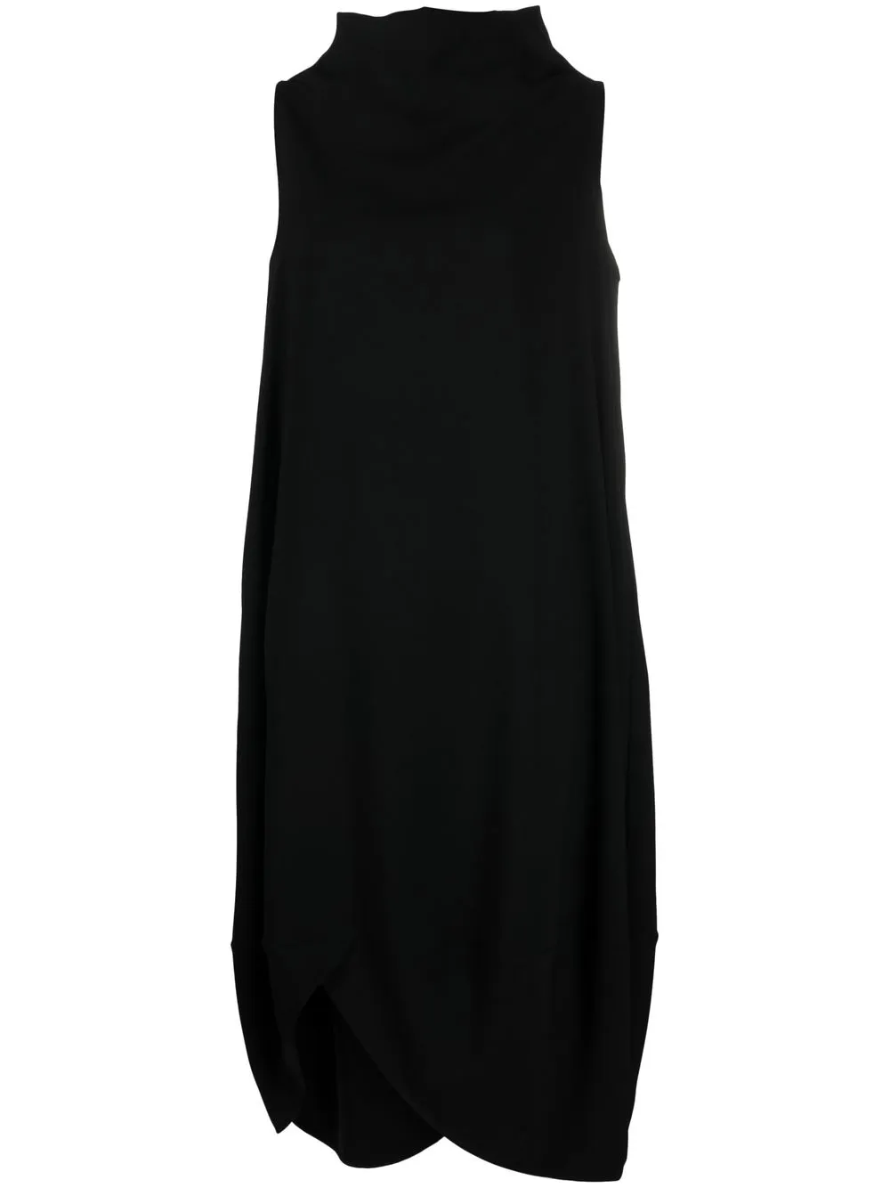 

Stefano Mortari high-neck draped dress - Black