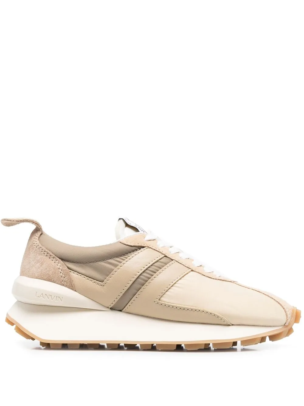 

Lanvin logo-embossed sole sneakers - Neutrals