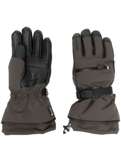 Moncler zip-pocket padded gloves