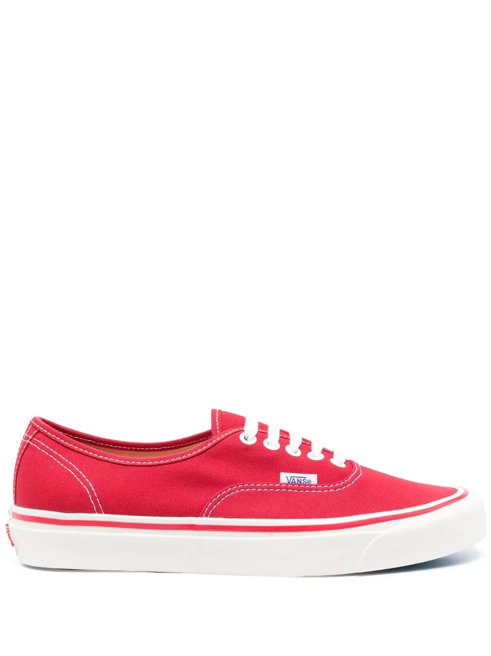 

Vans teni bajos Classic con agujetas - Rojo