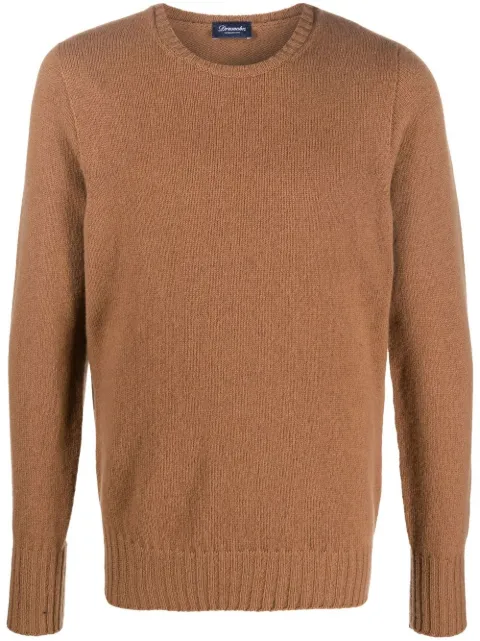 Drumohr crew-neck wool jumper