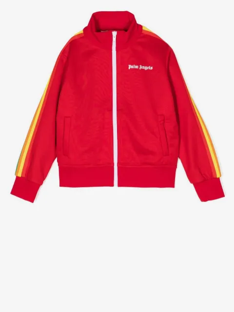 Palm Angels Kids Giacca sportiva con stampa
