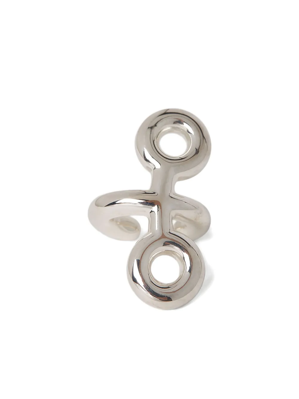 Charlotte Chesnais Orecchino Binary | argento | Image 1