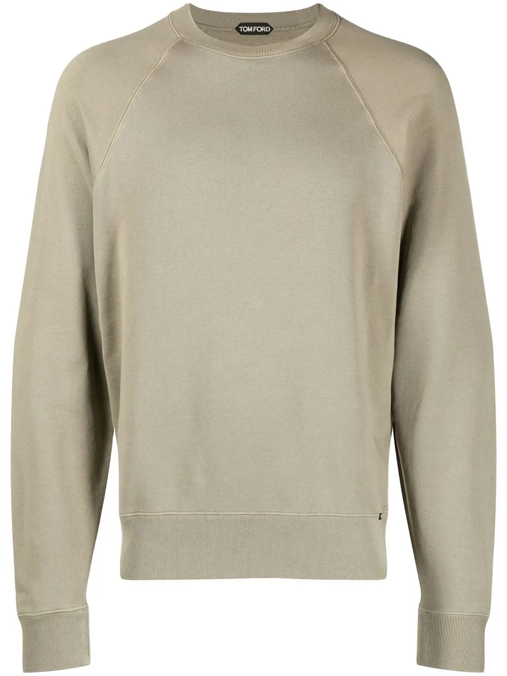 

TOM FORD logo-patch detail sweatshirt - Green