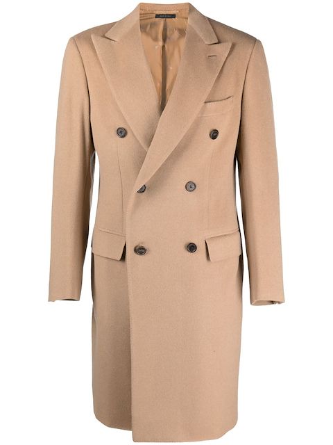 Brioni Brunico double-breasted coat 